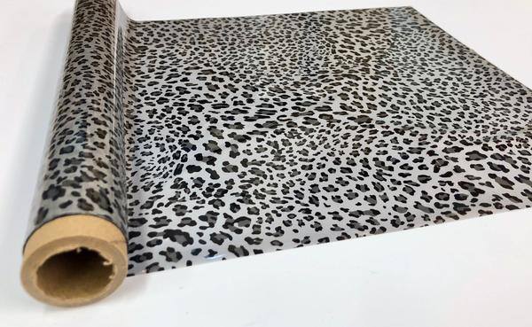WILD LEOPARD SMALL SPOT - Silver- Rub On Metallic Foil by APS - Textile Friendly - Foils - Baillea's Interiors -