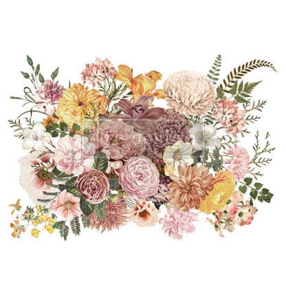 WOODLAND FLORAL - 24" x 35" - Kacha - Redesign Decor Transfer Decal - Furniture Transfer - Baillea's Interiors -